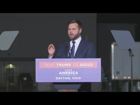 Donald Trump chooses Senator JD Vance of Ohio as his running mate