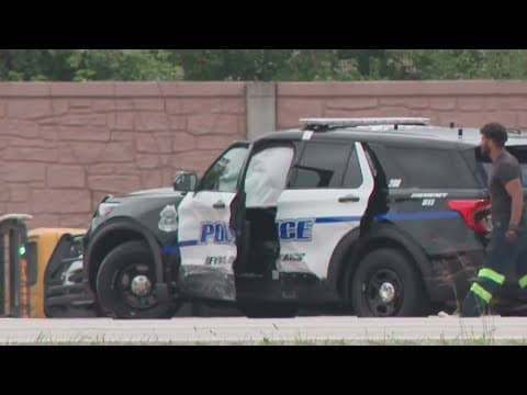Crash involving Reynoldsburg officers briefly shuts down portion of I-70 in southeast Columbus