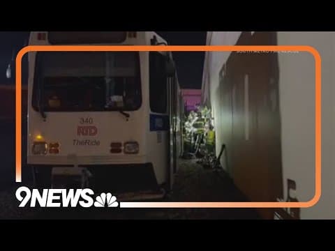 RTD train crash in Lone Tree leaves one dead