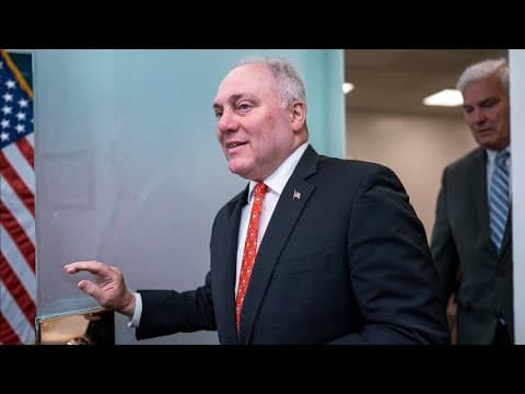 Steve Scalise press conference after GOP votes to nominate him for Speaker of the House