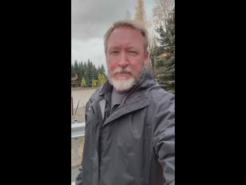 Flooding in Vallecito, Colorado Tuesday morning