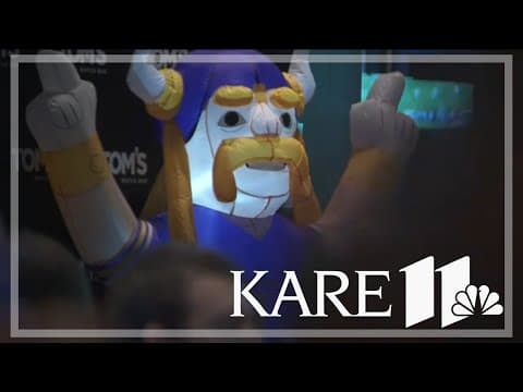 Fans flock to downtown Minneapolis for Vikings home opener