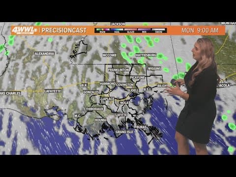 New Orleans Weather: Beautiful Sunday, rain and storms return late Monday
