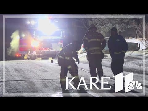 Frigid cold creates challenge for firefighters