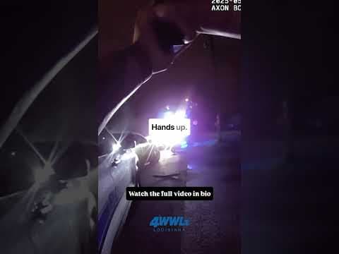 Bodycam video shows New Orleans Police Officers opening fire after a suspect rams their police cars