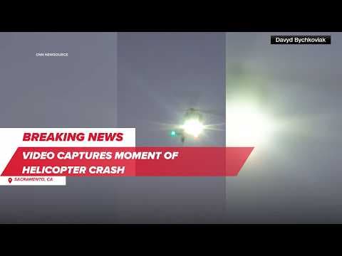 Helicopter crashes on Sacramento’s Highway 50, 3 critically hurt