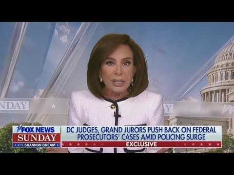 DC attorney Pirro speaks on felony charges dropped on sandwich thrower