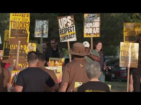 UPS workers demanding A/C in delivery trucks after possible heat-related crash in North Texas