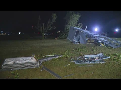 Unwarned confirmed tornadoes rip across eastern Indiana