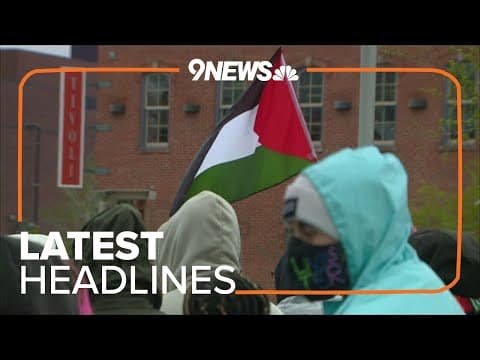 Extended headlines | Pro-Palestine protests continue into third day on Auraria Campus