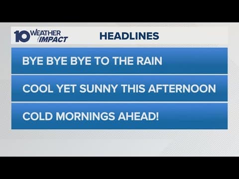 Columbus, Ohio weather forecast for Oct. 8, 2025 | Sunny, but much cooler start to the day