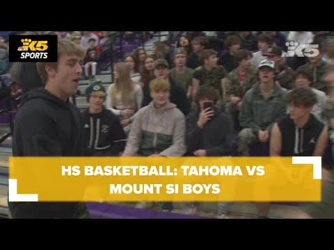 HS Basketball State Tourney: Tahoma vs. Mount Si boys