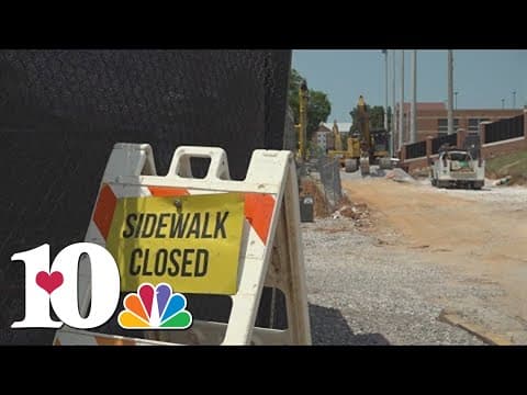 Construction underway at Lindsey Nelson