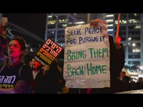 Hostages could be released Sunday in ceasefire deal between Israel and Hamas