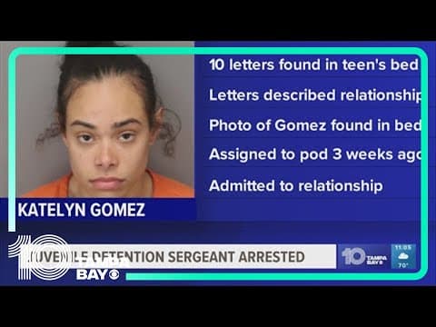 Pinellas juvenile detention center Sergeant charged after soliciting sexual activity with inmate