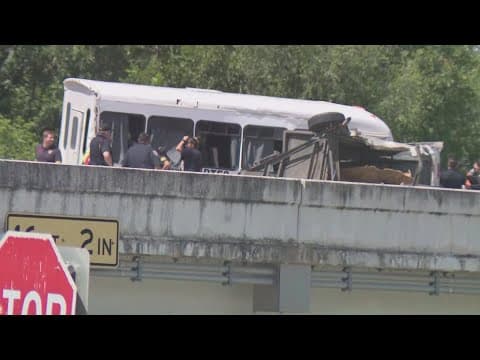 5 dead, several injured in a San Antonio crash involving a bus and a stolen Camaro