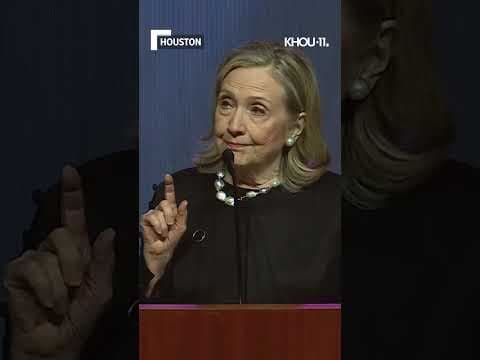Hillary Clinton speaks about Congresswoman Sheila Jackson Lee and her impact #shorts #news