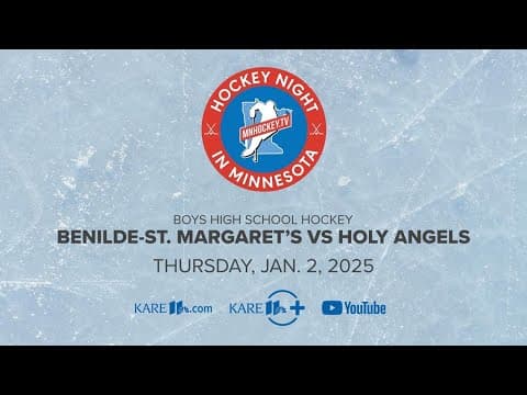 WATCH: Hockey Night in Minnesota | Jan. 2: Benilde-St. Margaret's vs. Holy Angels (Girls)