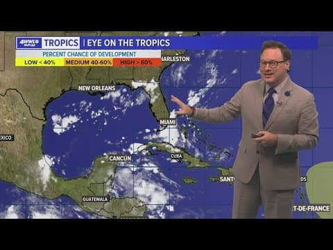 Tuesday afternoon tropical update