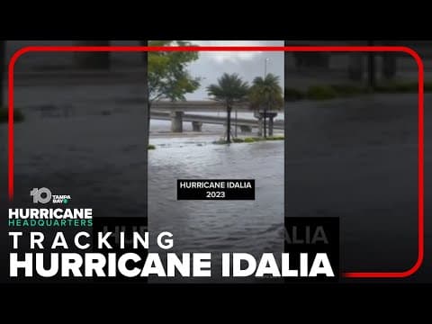 Bayshore Boulevard in Tampa: Idalia vs. Ian