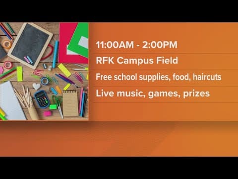 Dc leaders holding 'Back to School Bash' to get kids ready to the start of school