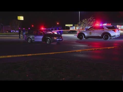 Pedestrian critically injured in south Indy crash