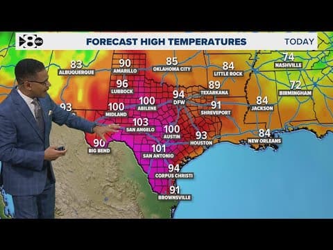 DFW Weather: Summer heat is here! Here's when we'll reach 100 degrees