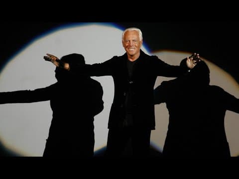 Fashion designer Giorgio Armani dead at 91