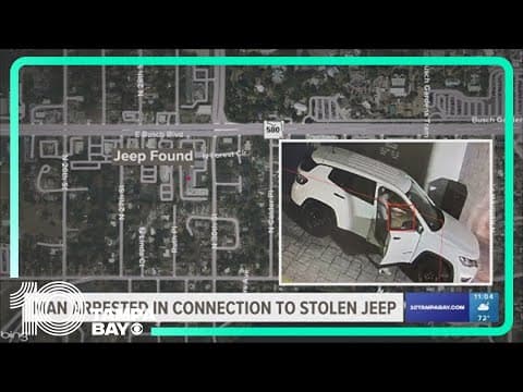 Deputies: Man arrested for stealing SUV from dealership in Brandon