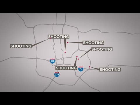 3 dead, multiple people injured in several overnight shootings in Columbus