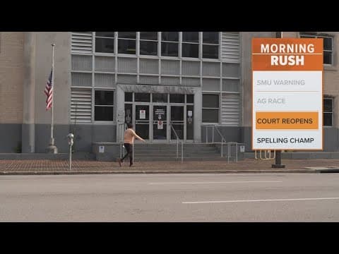 The Dallas Municipal Court building to reopen after flooding