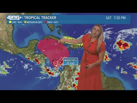 Saturday 10PM Tropical Update: Watching Invest 97-L in the Caribbean