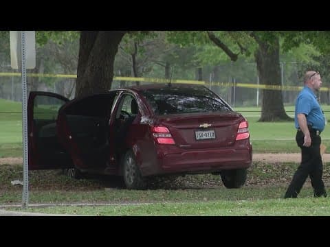 HPD: Woman with 4 kids in car crashed into zoo security guard before being shot several times
