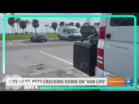 Cracking down on 'van life' in St. Pete?