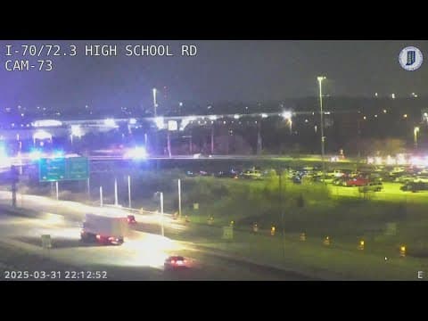 1 arrested after police pursuit near Indianapolis International Airport