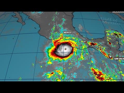 How did a tropical storm turn into a Category 5 hurricane hitting Mexico in under 24 hours?