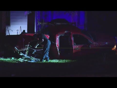 7 teenagers hospitalized after crash on Indy's west side
