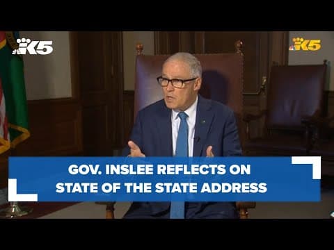 Extended interview: Gov. Inslee reflects on State of the State address