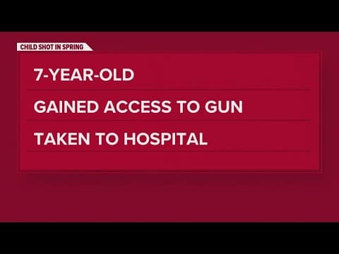 7-year-old boy gets hold of gun, shoots himself in Spring, Pct. 4 says
