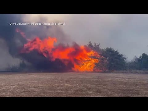 Firefighters battling wildfires across the country