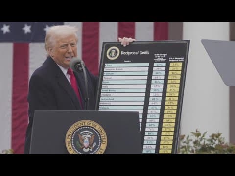 Trump threatens Apple with potential tariffs