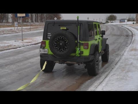 Local emergency responders are on standby with ongoing ice storm in Texas