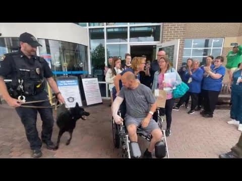 Hagerstown officer released from the hospital