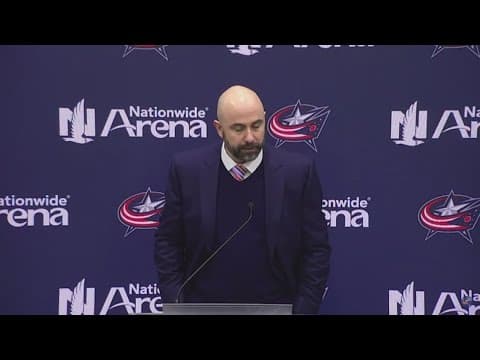 Columbus Blue Jackets fire head coach Pascal Vincent after 1 season