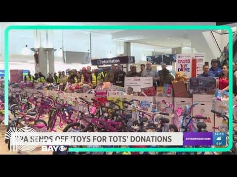 TPA sends off 'Toys for Tots' donations
