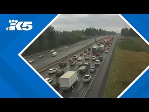 BREAKING: I-5 N fully open in Kent after deadly motorcycle crash