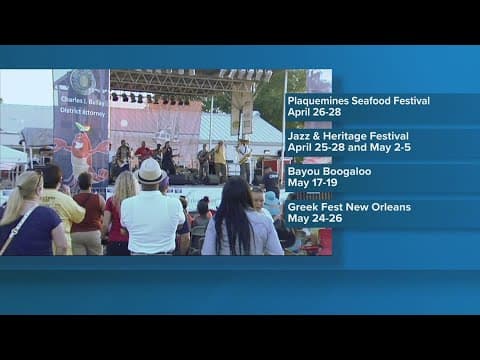 More festivals ahead this Spring and Summer