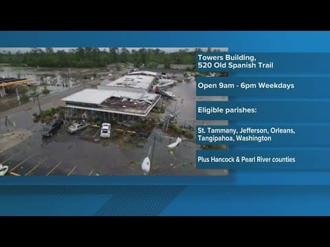 SBA offers help in Slidell to tornado victims