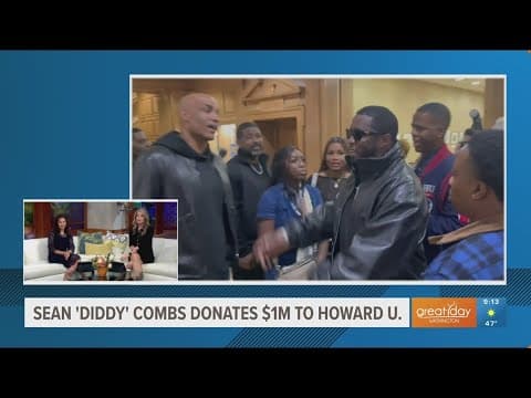P. Diddy gives huge donation to Howard University and Homecoming recap tops the Great Day Morning Mi