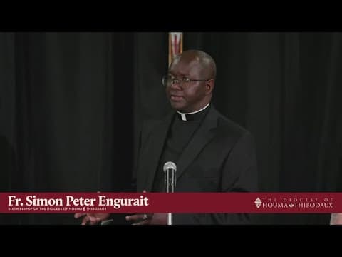 Bishop Engurait Shares His Top Priority: Helping Those in Poverty